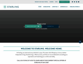 starlingliving.com screenshot