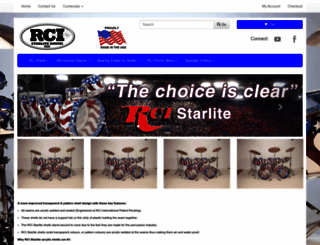 starlitedrums.com screenshot