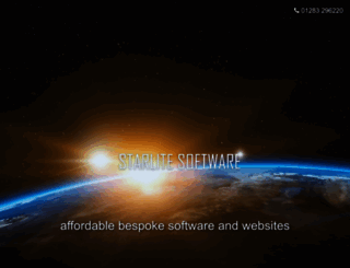 starlitesoftware.co.uk screenshot