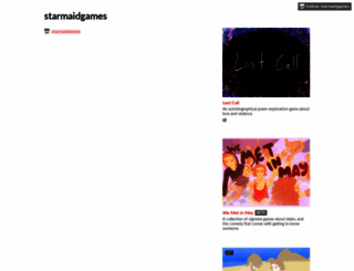 starmaidgames.itch.io screenshot