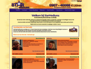 starmediums.be screenshot