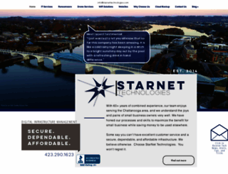 starnettechnologies.com screenshot