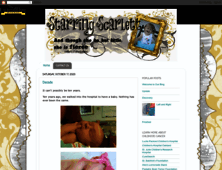 starringscarlett.com screenshot