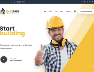 starrsackstein.com screenshot