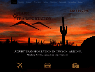 starrtransportationaz.com screenshot