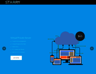 starrydns.com screenshot