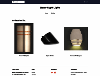 starrynightlights.com screenshot