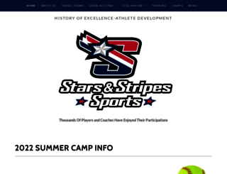 starsandstripessports.com screenshot