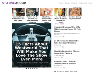 starsgossip.com screenshot