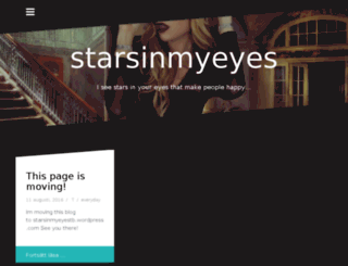 starsinmyeyes.se screenshot