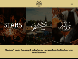 starsrestaurant.com screenshot