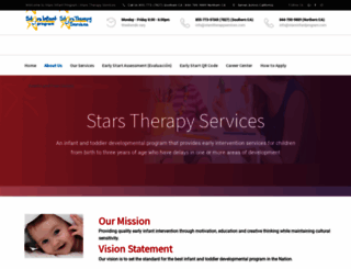 starstherapyservices.com screenshot