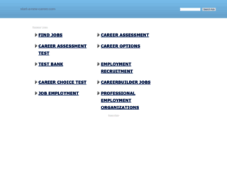 start-a-new-career.com screenshot