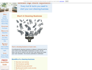 start-cleaning-business.com screenshot