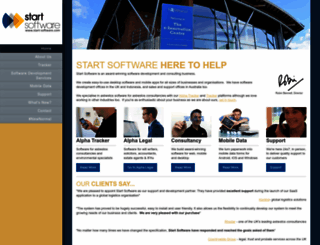 start-software.co.uk screenshot