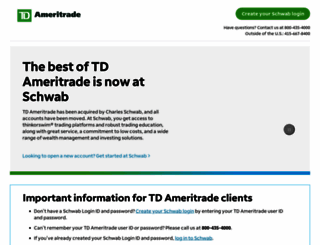 start.tdameritrade.com screenshot