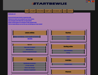 startbewijs.com screenshot