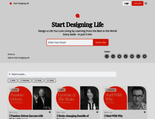 startdesigninglife.com screenshot