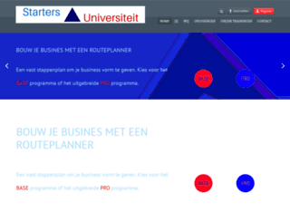 startersuniversiteit.nl screenshot