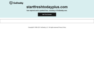 startfreshtodayplus.com screenshot