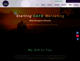startinggatemarketing.com screenshot