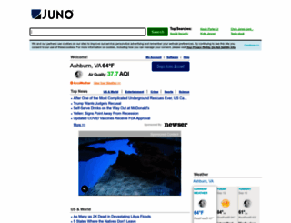 startjuno.com screenshot