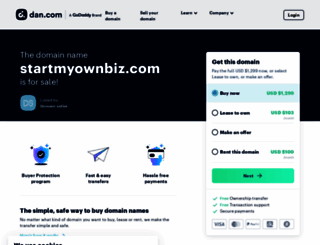 startmyownbiz.com screenshot