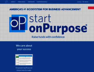 startonpurpose.com screenshot
