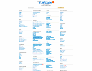 startpage.co.tz screenshot