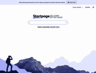 startpage.info screenshot
