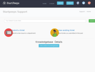 startpeepshelp.com screenshot