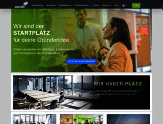 startplatz.org screenshot