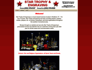 startrophyengraving.com screenshot
