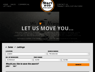 starts.co.uk screenshot