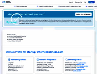 startup-internetbusiness.com screenshot