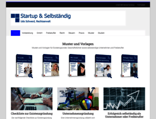 startup-selbstaendig.de screenshot