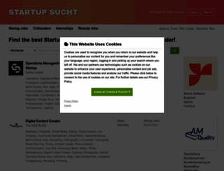 startup-sucht.de screenshot