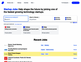 startup.jobs screenshot