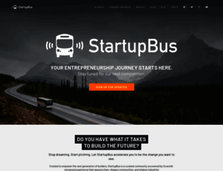 startupbus.com screenshot