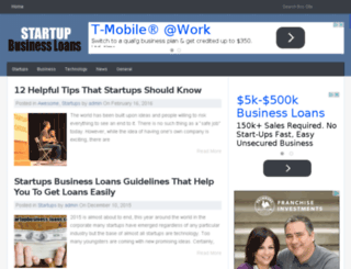 startupbusiness-loans.com screenshot