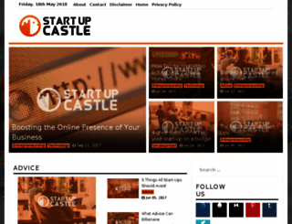 startupcastle.org screenshot