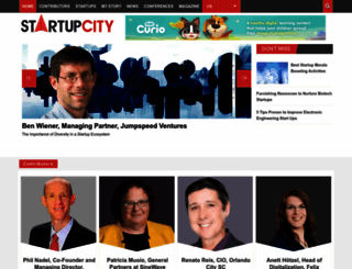 startupcity.com screenshot