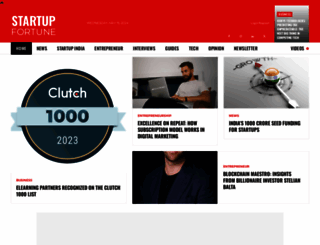 startupfortune.com screenshot
