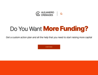 startupfundraising.com screenshot