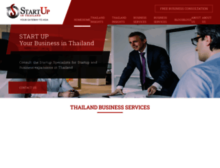 startupinthailand.com screenshot