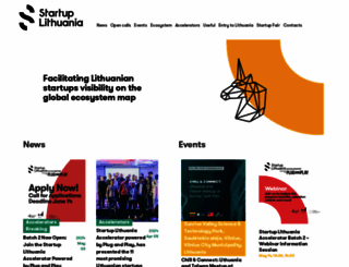 startuplithuania.com screenshot