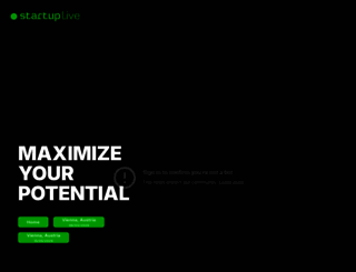 startuplive.org screenshot