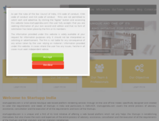 startuppindia.com screenshot