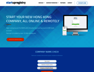 startupregistry.hk screenshot