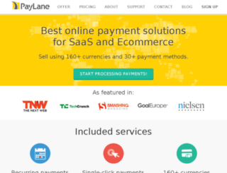 startups.paylane.com screenshot